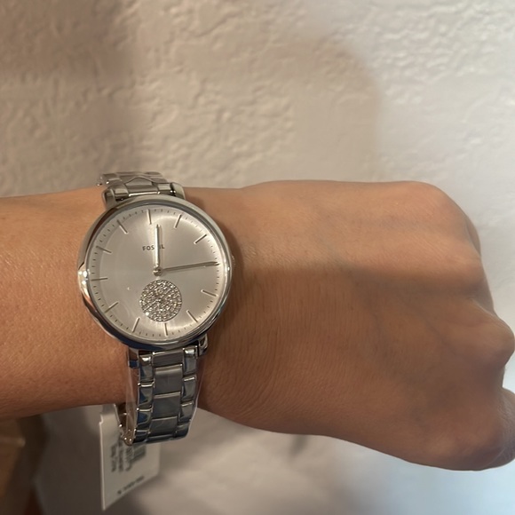 Women's Stainless Steel Fossil Watch -36mm - Picture 2 of 8